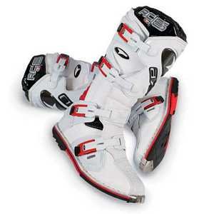 AXO motocross RC6 boots size: 11 white Racing Apparel AXO 1110-00-110