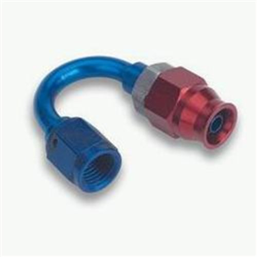 Earl's 618138ERL -8 150 Deg Alum Tube Adj Hose End Fuel Earl's 618138ERL