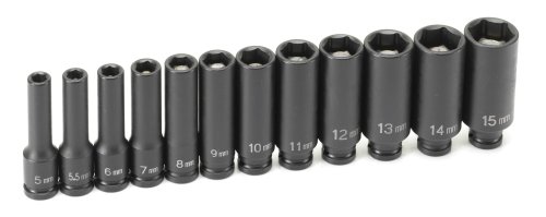 Drive Sockets Grey Pneumatic 9712MDG