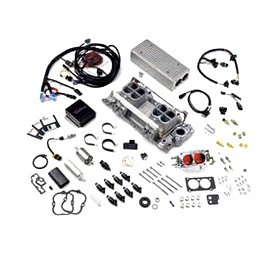 Holley 81404001 Stealth Ram Polished Multi-Point Fuel Injection Power Pack Kit - 30 PPH Adapters & Connectors Holley 81404001