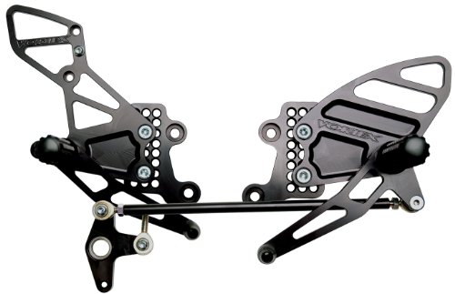 Vortex RS205K Black Rear Set Rearsets Vortex RS205K
