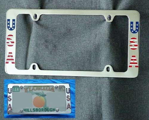 USA License Plate Frame Frames Imported WS-USA-EC