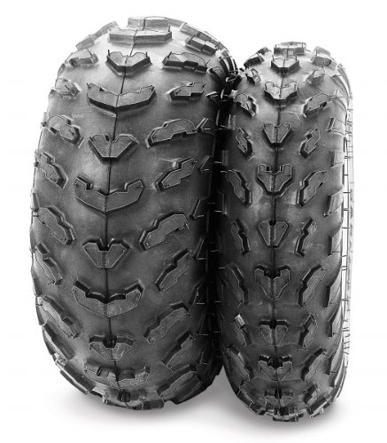 Carlisle Trail Wolf Tire - Front/Rear - 25x10x12 , Position: Front/Rear, Tire Size: 25x10x12, Rim Size: 12, Tire Ply: 2, Tire Type: ATV/UTV, Tire Construction: Bias, Tire Application: All-Terrain 537061 Trail Carlisle 537-061