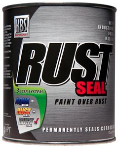 KBS RustSeal - Oxide Red - Quart - by KBS Coatings - #1 Rated Rust Protection High Temperature Paint KBS Coatings 4406