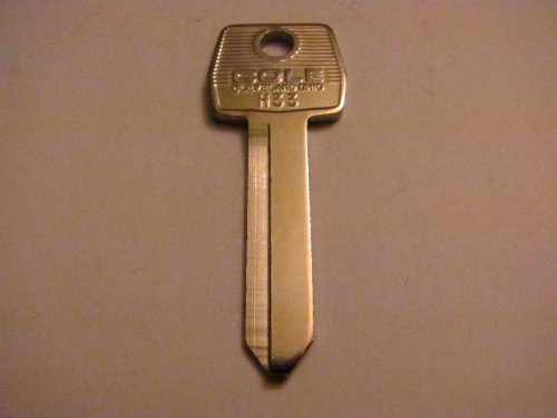 Woodruff Keys Cole Hersee Cole - H33 / Ilco Equiv. No. - H51 /1167FD