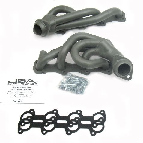 JBA 1679S-1JT 1-1/2 Shorty Stainless Steel Titanium Ceramic Exhaust Header for Excursion/Super Duty 5.4L 99-04 Headers JBA Racing Headers 1679S1JT