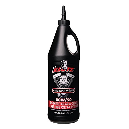 American V-Twin Gear and Chain Case Lubricant, 32 Ounce Quart Parts Klotz KH-S80