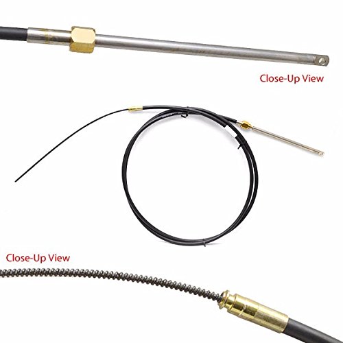 Uflex M66X14 Rotary Replacement Steering Cable, 14' Control Cables uflex M66X14