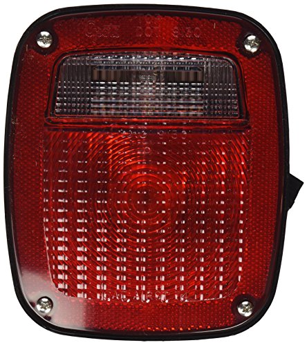 Grote 53792 Ford Stop Tail Turn Box Light (LH w/ License Window) Tail Light Assemblies Grote 53792