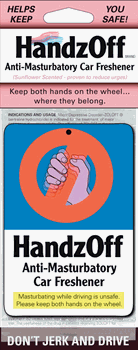 Handz Off Air Freshener Air Fresheners Blue Q CF691