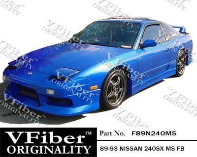 1989-1994 Nissan 180SX / 240SX (S13) HB Body Kit M-Sport Full Kit Body FK89N240HBMS