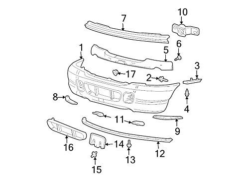 Bumpers Ford 3L2Z-17C882-AA