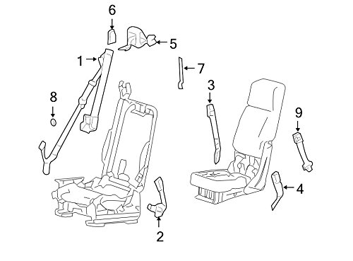 Seat Belts Ford 6L3Z-18611B76-AA