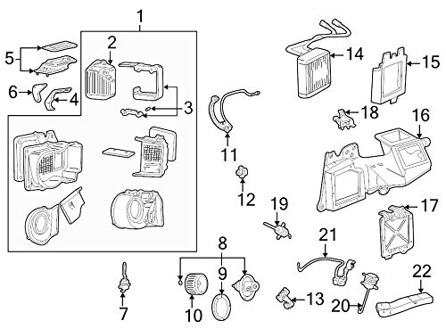 Evaporator Housing Ford 5C3Z-19B555-L