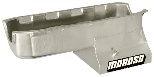 Moroso 20195 8.25 Stroker Oil Pan for Chevy Small-Block Engines Pans & Drain Plugs Moroso 20195