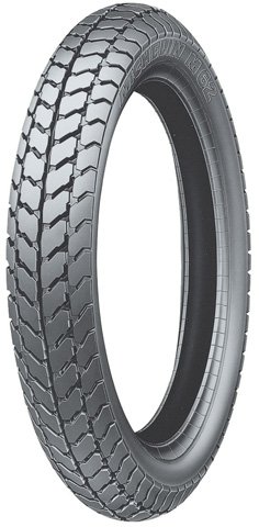 Michelin M62 Gazelle Scooter Tire - Front/Rear - 2.25-17 , Tire Size: 2.25-17, Position: Front/Rear, Rim Size: 17, Load Rating: 38, Speed Rating: P, Tire Type: Scooter/Moped 93068 Tires Michelin 93068