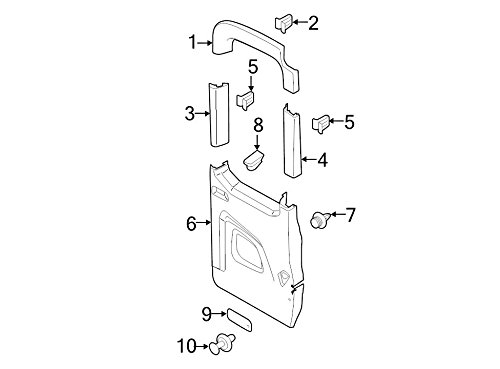 Reflectors Ford 8C2Z-6023820-A