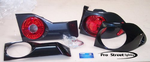 01-02 ACCORD 4dr TYC EURO ALTEZZA PAINTABLE TAIL CF Exterior Accessories TYC TYC0102ACCORDALTEZZA