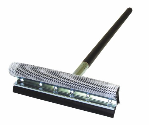 Carrand 9057 8 Metal Head Window Cleaner with 20 Wood Handle Windshield Squeegees Carrand 9057