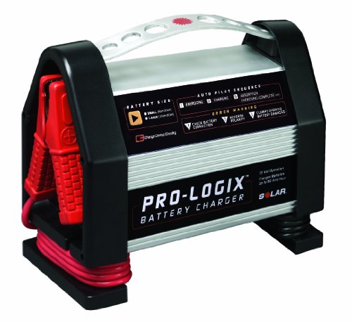 SOLAR PL2208 Pro-Logix 8 Amp Automatic Battery Charger Tools & Equipment Clore Automotive PL2208