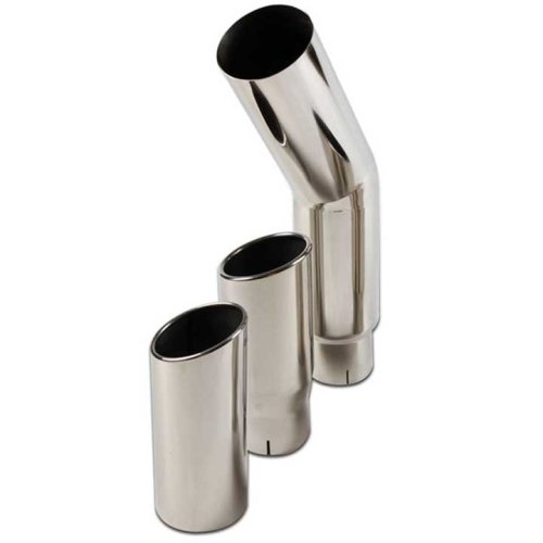 Bully Dog Exhaust Tip Saturn Relay 4-5 Rolled End (Bolt On) Diesel - Exhaust - Bully Dog Exhaust Tips Diesel Bully Dog 7742-2327-3745-7736