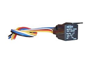 30 Amp Starter Disable Relay w/ Harness Alarm System Opel Omega Electronics - Alarms Alarm Accessories - 30 Amp Relay w/Starter Dis Starter Commando 7742-2397-4140