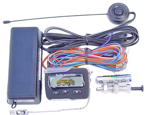 Commando Car Monitor Hand Pager Remote Alarm Audi 92 Series Electronics - Alarms Alarm Accessories - Commando Car Monitor Pager Car Safety & Security Commando 7742-2401-6270