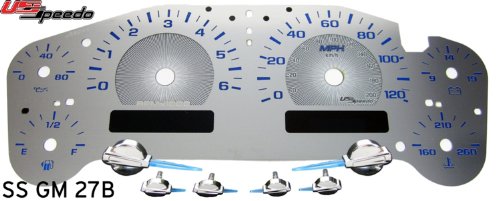 US Speedo SSGM27B Gauge Face Dash Accents US Speedo SSGM27B