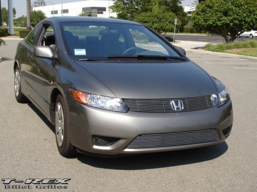 2006-2007 Honda Civic Coupe T-Rex® Billet Grille Insert Grille Inserts T-Rex 20736