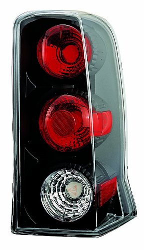 02-05 Cadillac Escalade JDM Black Altezza Euro Tail Lights Exterior Accessories ProStreetLighting 11CE02JM