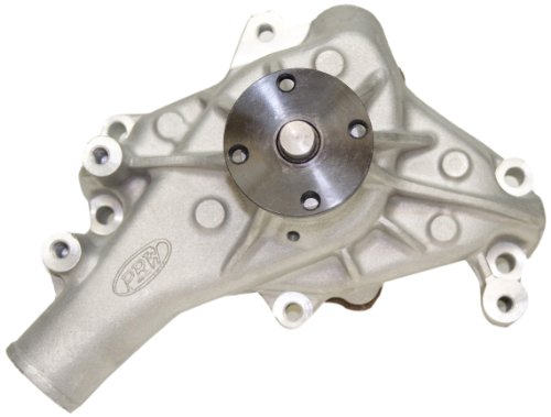 PRW 1435001 Performance Quotient 5/8 Pilot shaft As-Cast High Flow Long-Style Aluminum Water Pump for Chevy SB 1969-87 Water Pumps PRW 1435001
