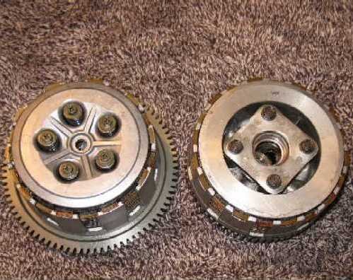 1988 Honda VT 600 C Vlx Complete Clutch Basket Assembly Drive Train Cycle Therapy 9B4MT1BR8PM