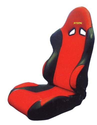 Ford Taurus Red (Driver & Passanger Seats) Interior Parts - Racing Seats - Euro Racing Seats Interior Parts - Racing Seats - Euro Racing Seats Racing Seats MimoUSA 7763-293-1703-7761