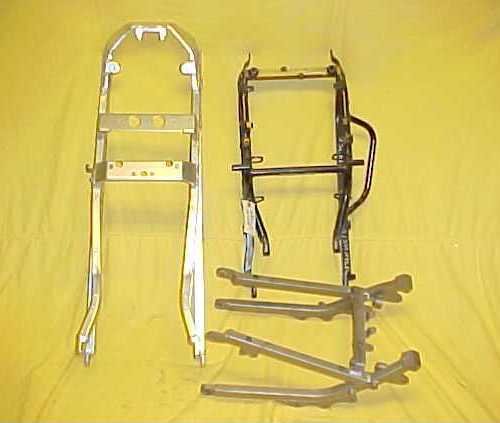 1990 Kawasaki ZX6 ZX 600 C Ninja Subframe - Seat Support Frame Frames Cycle Therapy 2S7NL5FR8PM