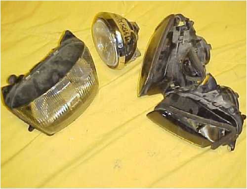 1994 Honda CBR 900 RR Headlight Complete Headlight Bulbs & Assemblies Cycle Therapy 8I4NPITCHPASQ