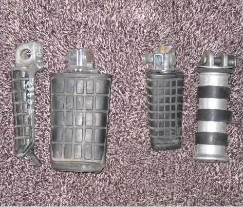 2002 Suzuki VS 1400 GLP Intruder - S83 Right Rear Footpeg Foot Pegs Cycle Therapy 28FEN1AMCPAHKC