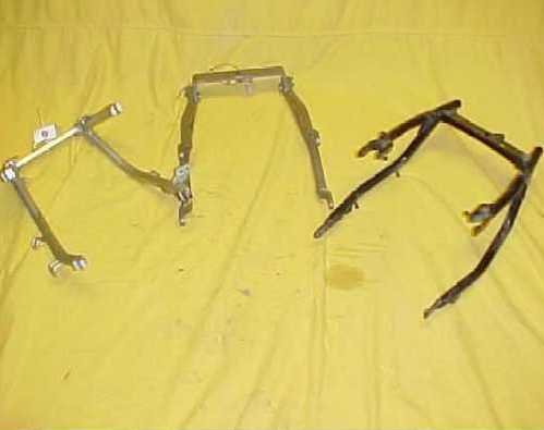 2002 Kawasaki ZX12 ZX 12 B Ninja Rear Passenger Subframe Frames Cycle Therapy 2T7EN5FMA0