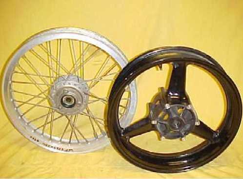 1996 Kawasaki ZG 1200 Voyager Xii Front Wheel Wheels & Tires Cycle Therapy JG7NR5YMAPA