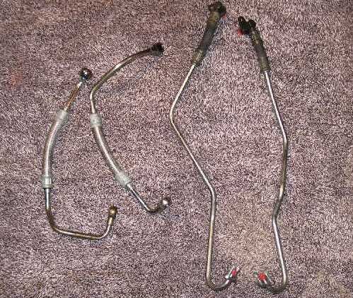 1987 Honda CBR 600 F Hurricane Oil Cooler Line Set Engine Oil Coolers Cycle Therapy ZM4MSITCEPAG