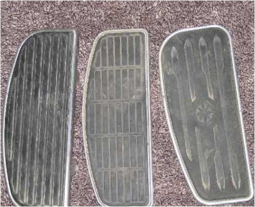 1989 Honda NT 650 Hawk Left Front Floorboard Floor Boards Cycle Therapy 27YVTF5EEUA