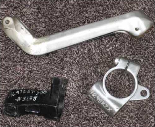 2006 Suzuki SV 650 S Right Handlebar Holder Collar Handlebars Cycle Therapy 4SO6LCAGEUAT