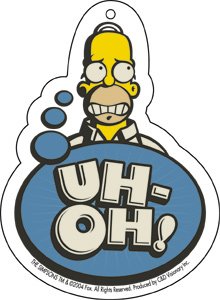 Simpsons Homer Uh Oh Air Freshener A-SIM-0034 Air Fresheners CD Visionary GKW14570