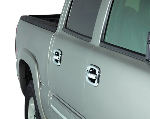 Auto Ventshade 685209 Chrome Door Handle Cover without Passenger Keyhole, 4 Piece Handlesets Auto Ventshade 685209