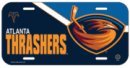 Atlanta Thrashers License Plate (Made of Plastic) Covers License Plate Shop NHL-101