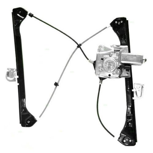 99-05 Pontiac Grand Am 4 Door Window Regulator with Motor Left Front Power Window Kit Aftermarket Replacement 125-1937L