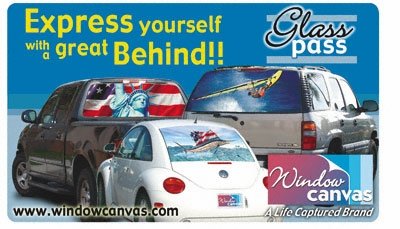 Window Canvas 900013 SINGLE DEAD GLASS PASS Window Tinting Kits WINDOWCANVAS 900013