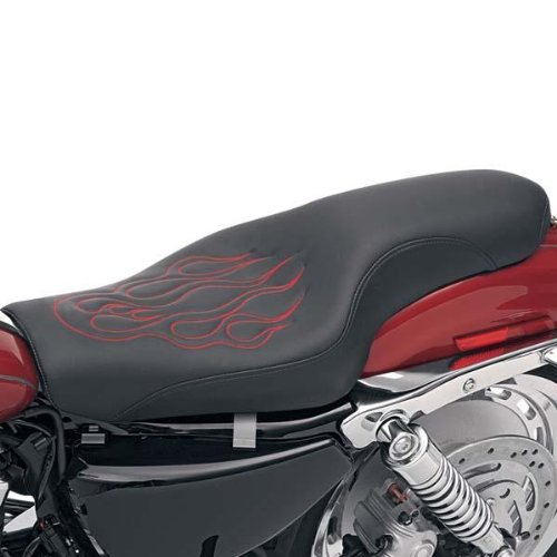 Saddlemen Tattoo Profiler Seat with Dark Red Stitch 806-12-0514 Saddle Bags Saddlemen 806120514