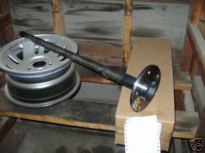 Ford E150 Left Rear Axle Shaft 99-03 Shafts Yukon 2440L