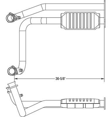 Catalytic Converters Magnaflow 43470