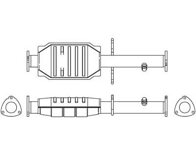 Catalytic Converters Magnaflow 43484